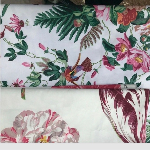 NEW UNUSED Brunschwig & Fils Fabric Guadeloupe 3 yds / 9 feet BRAND Chintz 1985 - Picture 9 of 11